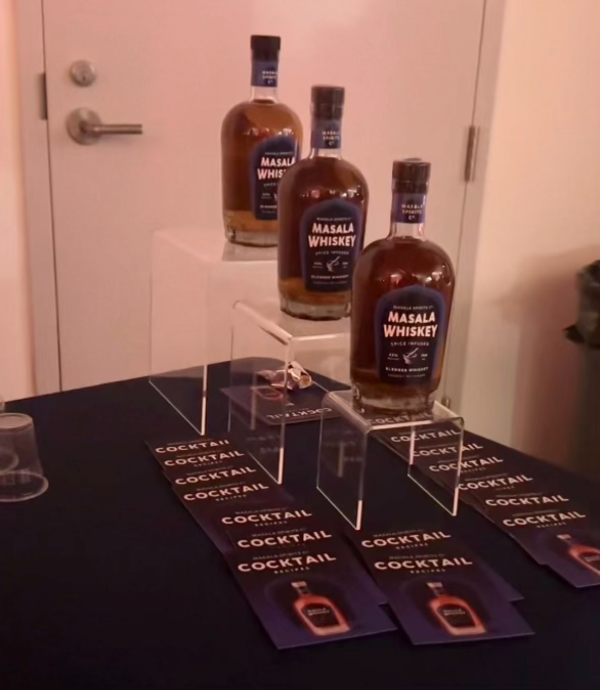 Photo of Masala Whiskey bottles.